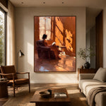 The Hour of Amber — artwork in an interior setting 3