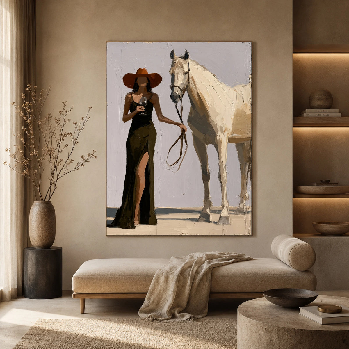 The Ivory Rein — artwork in an interior setting 3