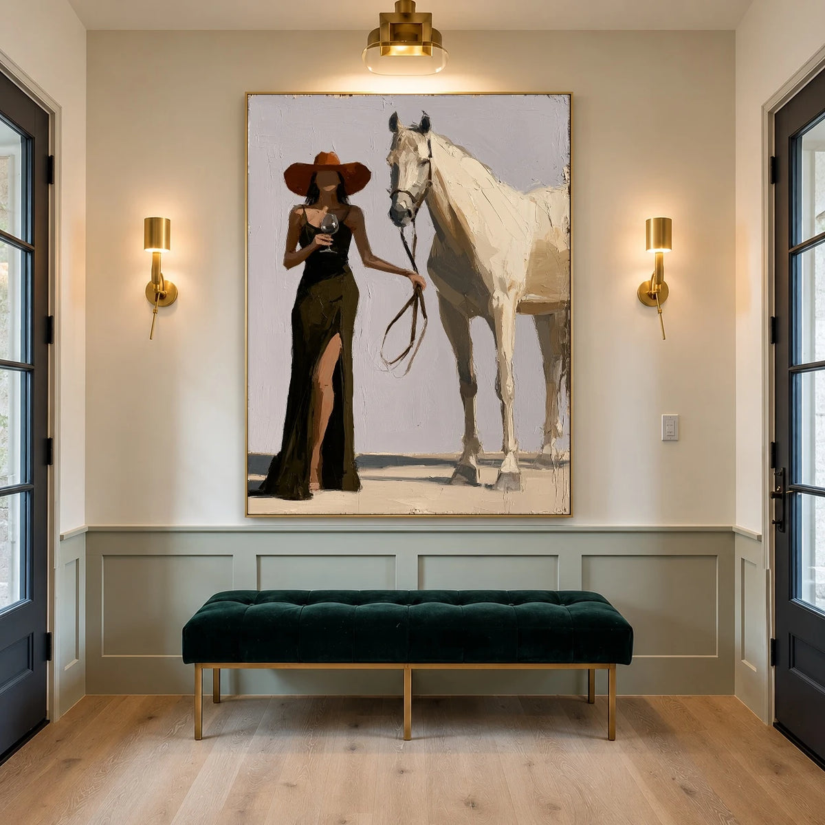 The Ivory Rein — artwork in an interior setting 6