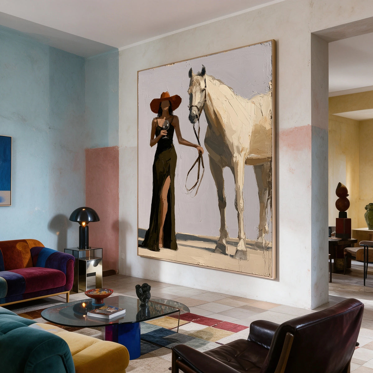 The Ivory Rein — artwork in an interior setting 8