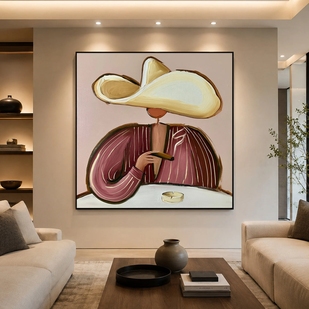 The Last Slow Sip — artwork in an interior setting 3
