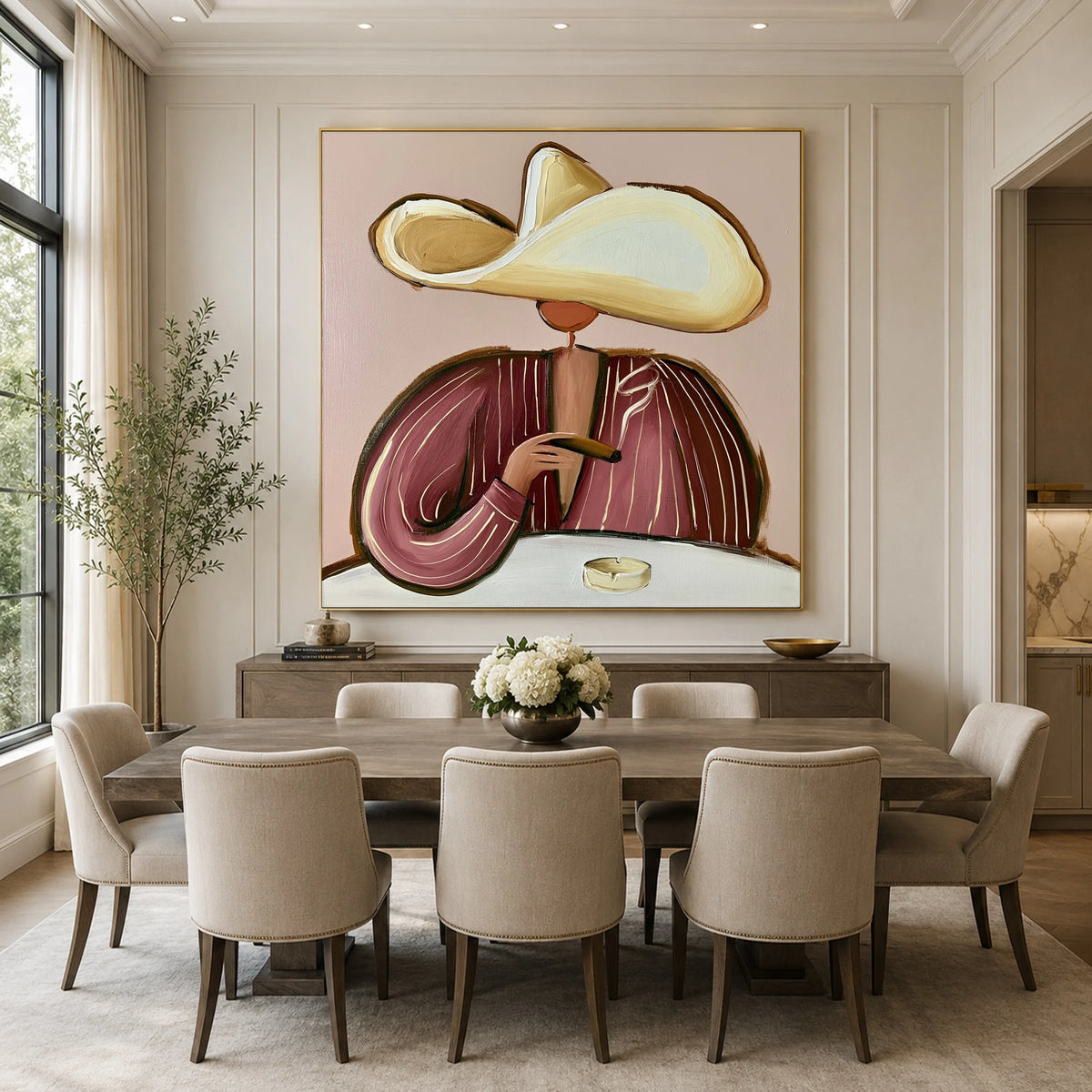 The Last Slow Sip — artwork in an interior setting 4