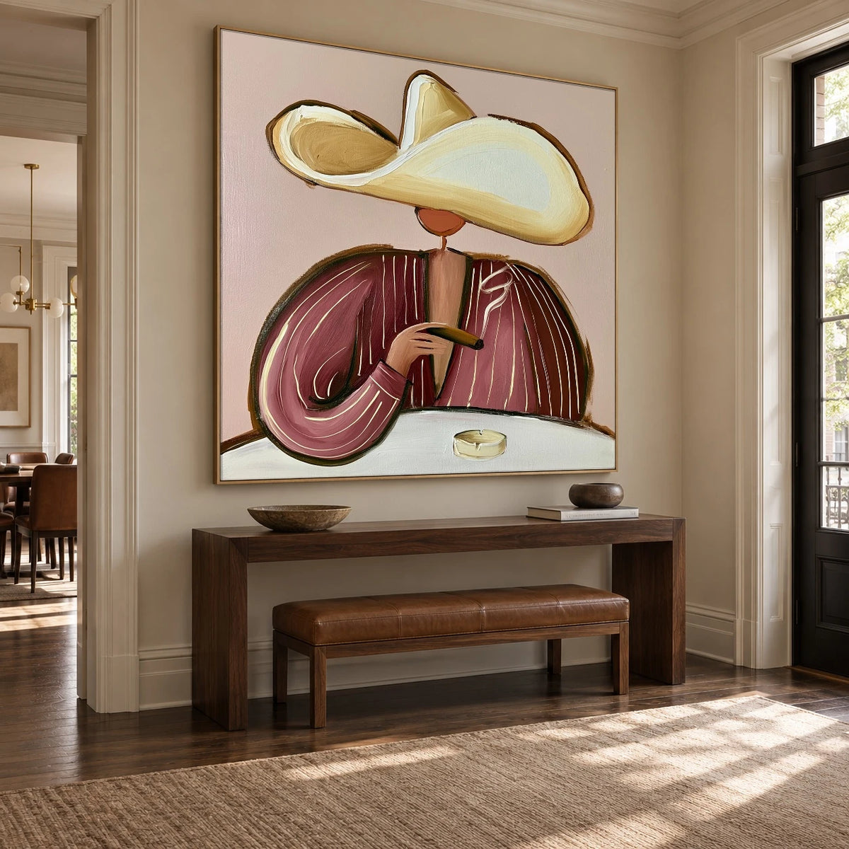 The Last Slow Sip — artwork in an interior setting 6