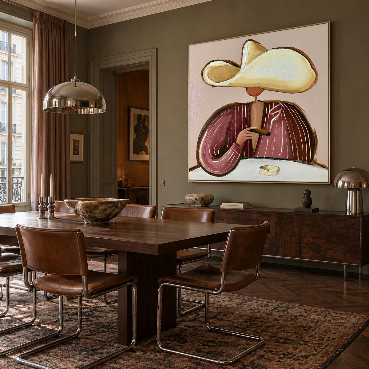 The Last Slow Sip — artwork in an interior setting 7