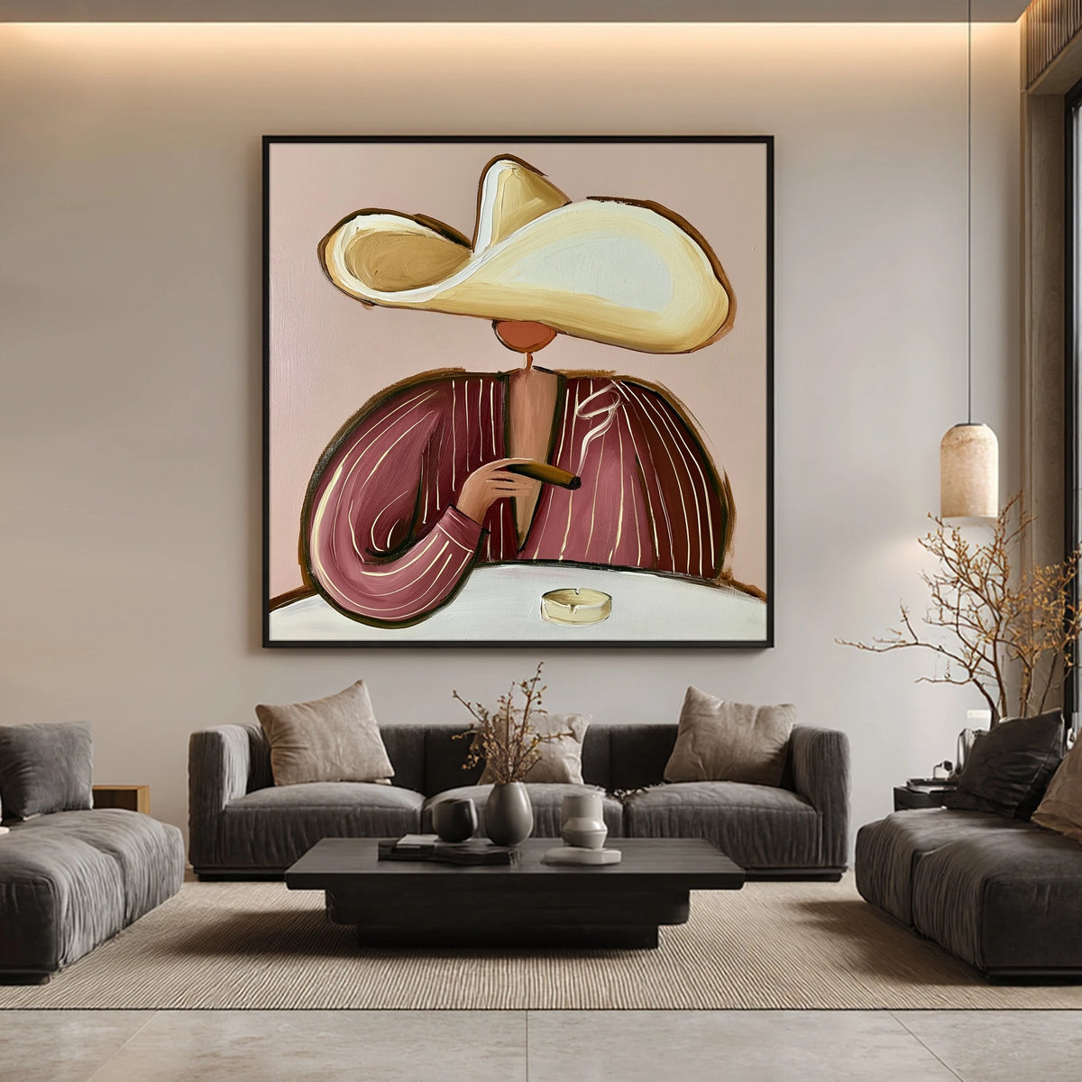 The Last Slow Sip — artwork in an interior setting 8