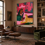 The Leopard at Ease — artwork in an interior setting 7