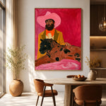 The Leopard's Companion — artwork in an interior setting 3