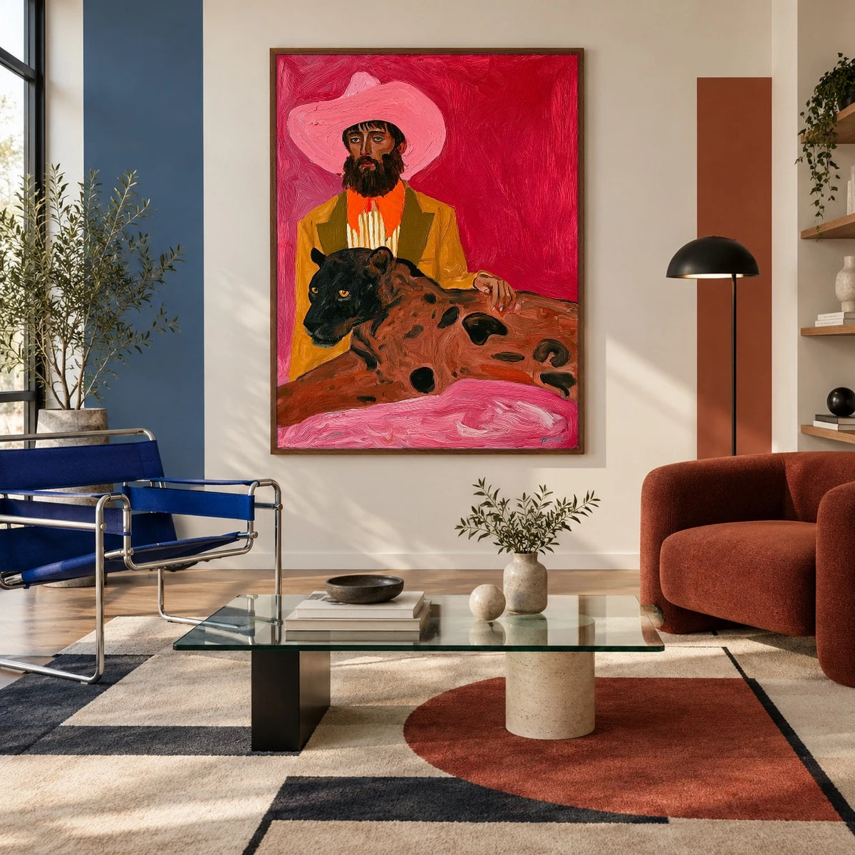 The Leopard's Companion — artwork in an interior setting 4