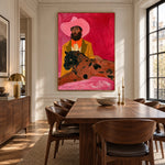 The Leopard's Companion — artwork in an interior setting 5