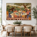 The Long Country Lunch — artwork in an interior setting 4
