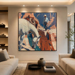 The Narrow Canyon Path — front view in a living space