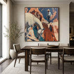 The Narrow Canyon Path — artwork in an interior setting 4