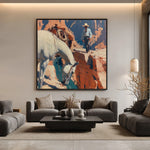 The Narrow Canyon Path — artwork in an interior setting 8