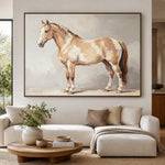 The Pale Pinto Portrait — artwork in an interior setting 4