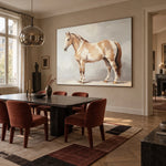The Pale Pinto Portrait — artwork in an interior setting 5