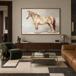 The Pale Pinto Portrait — artwork in an interior setting 6