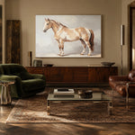 The Pale Pinto Portrait — artwork in an interior setting 7