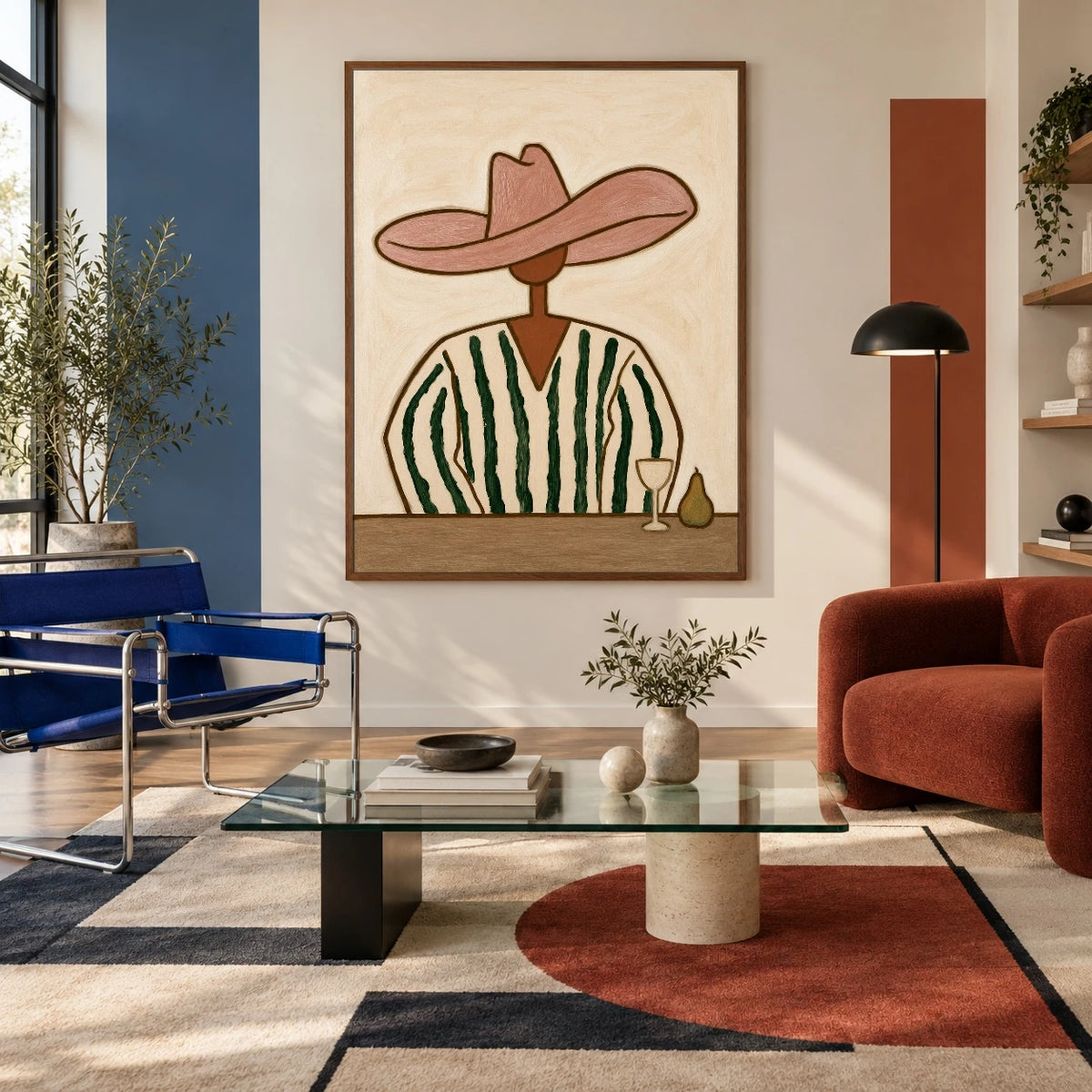The Pear and Glass — artwork in an interior setting 4
