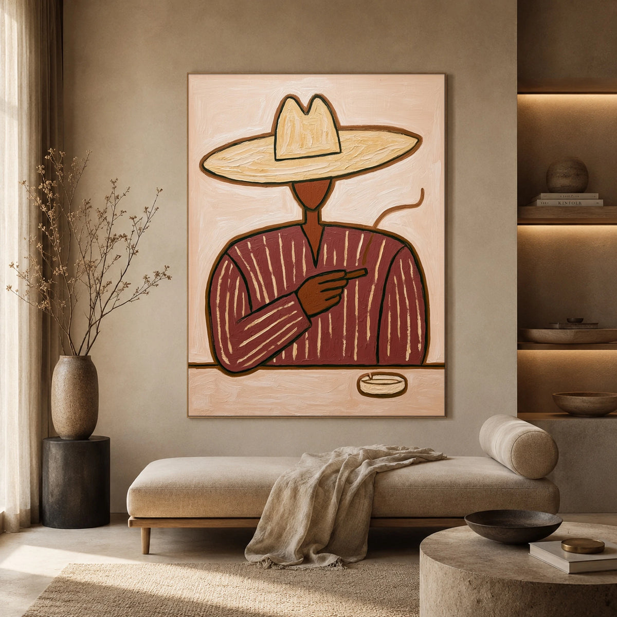 The Pipe and Brim — artwork in an interior setting 3