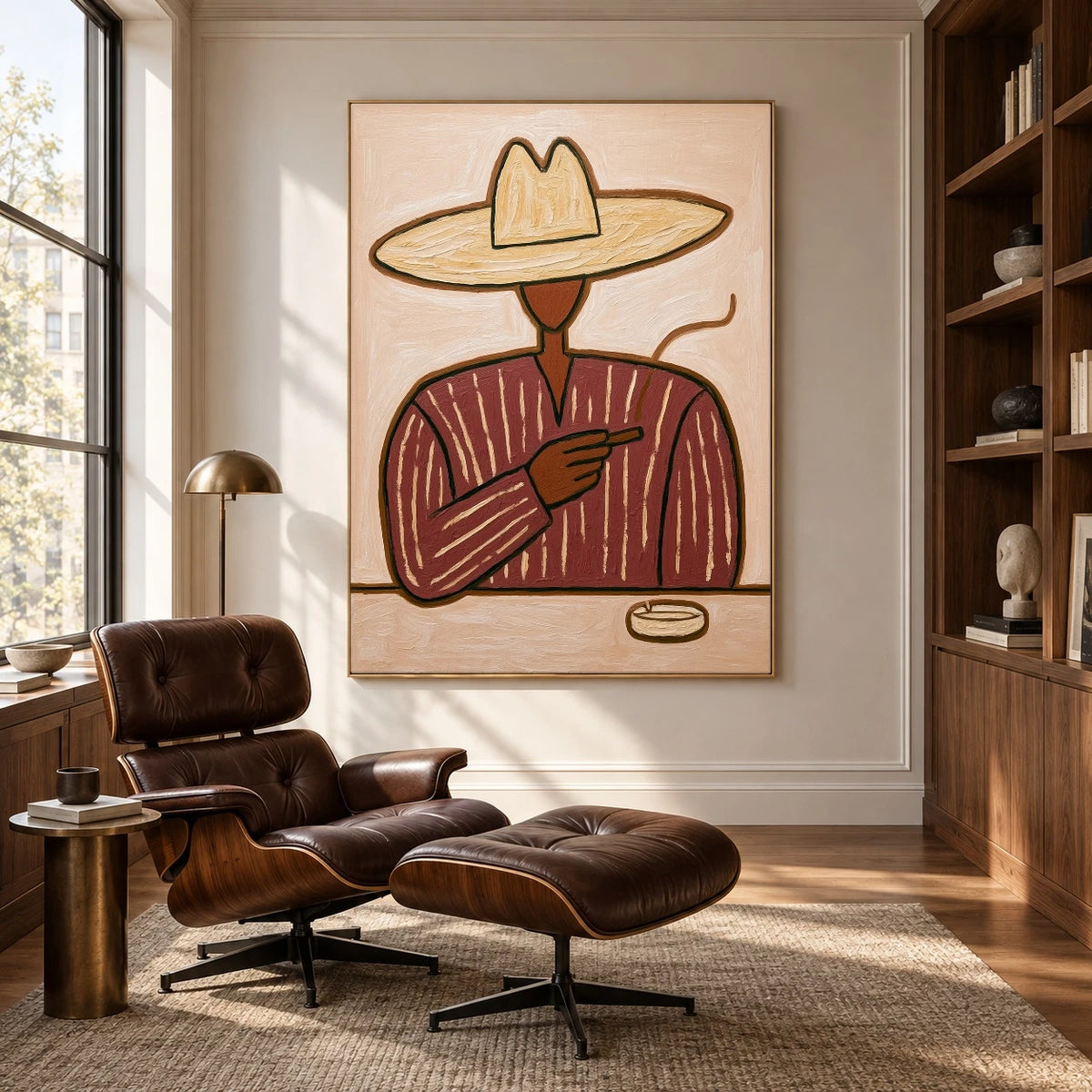 The Pipe and Brim — artwork in an interior setting 5