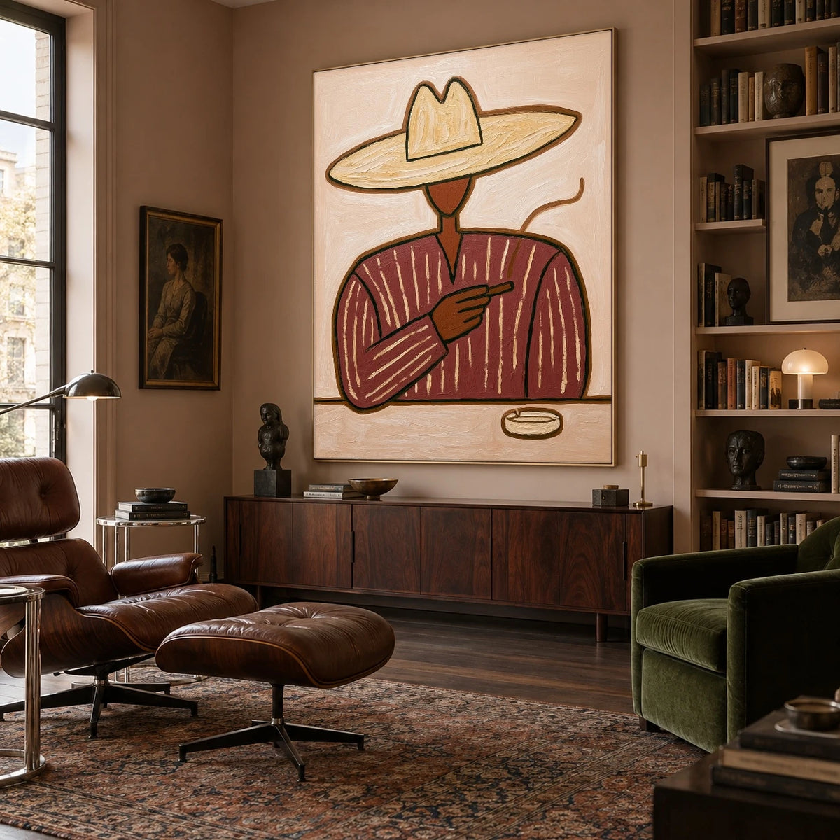 The Pipe and Brim — artwork in an interior setting 7