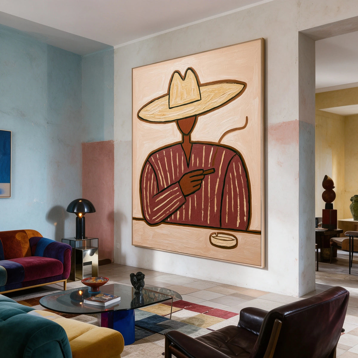 The Pipe and Brim — artwork in an interior setting 8