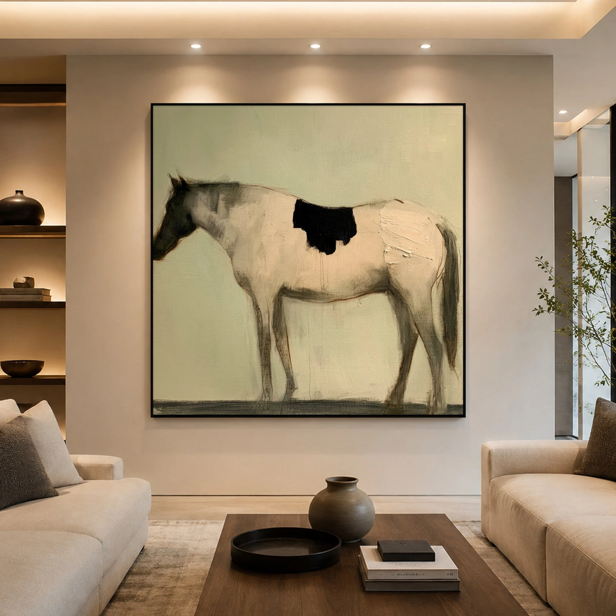 The Quiet Pinto — artwork in an interior setting 3