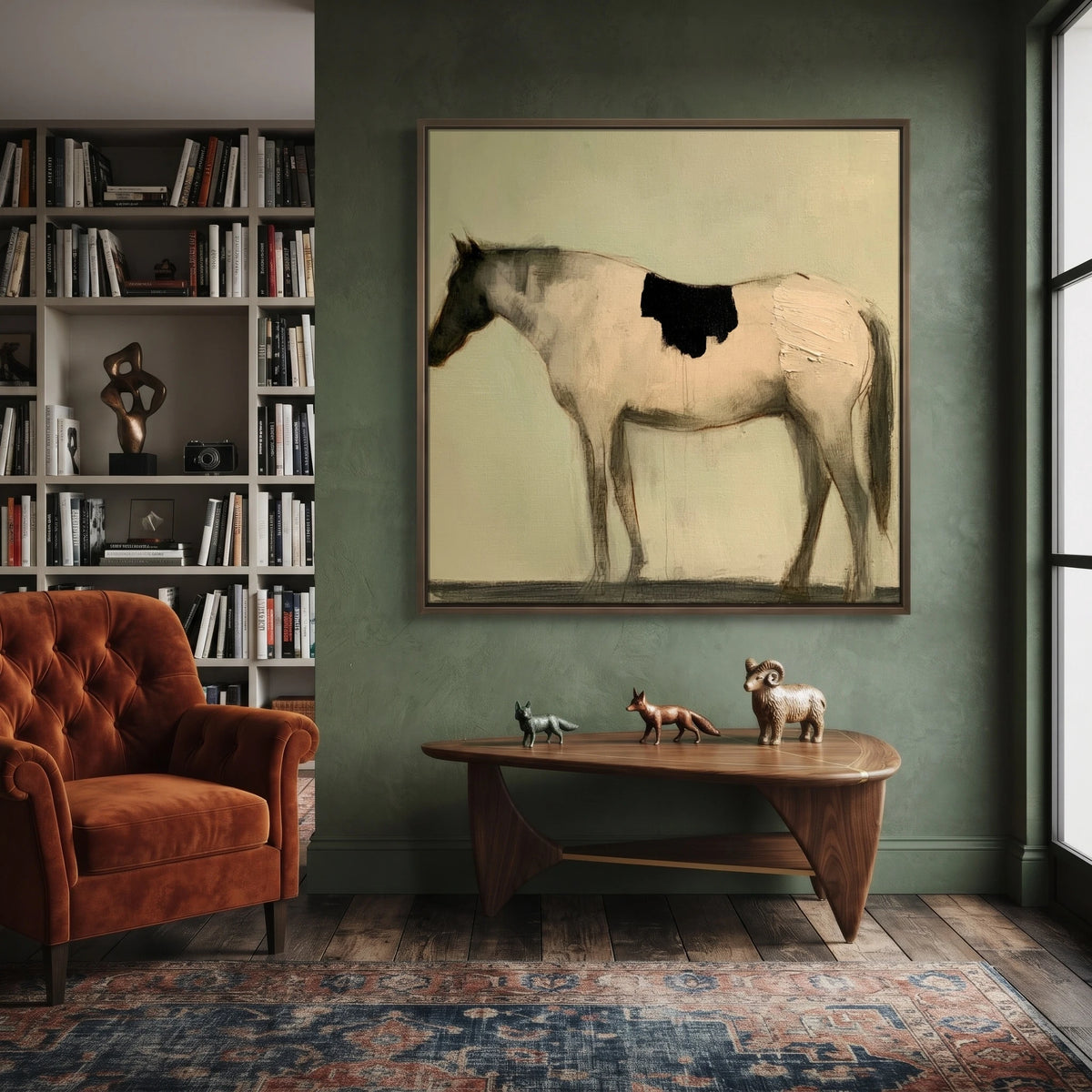 The Quiet Pinto — artwork in an interior setting 5