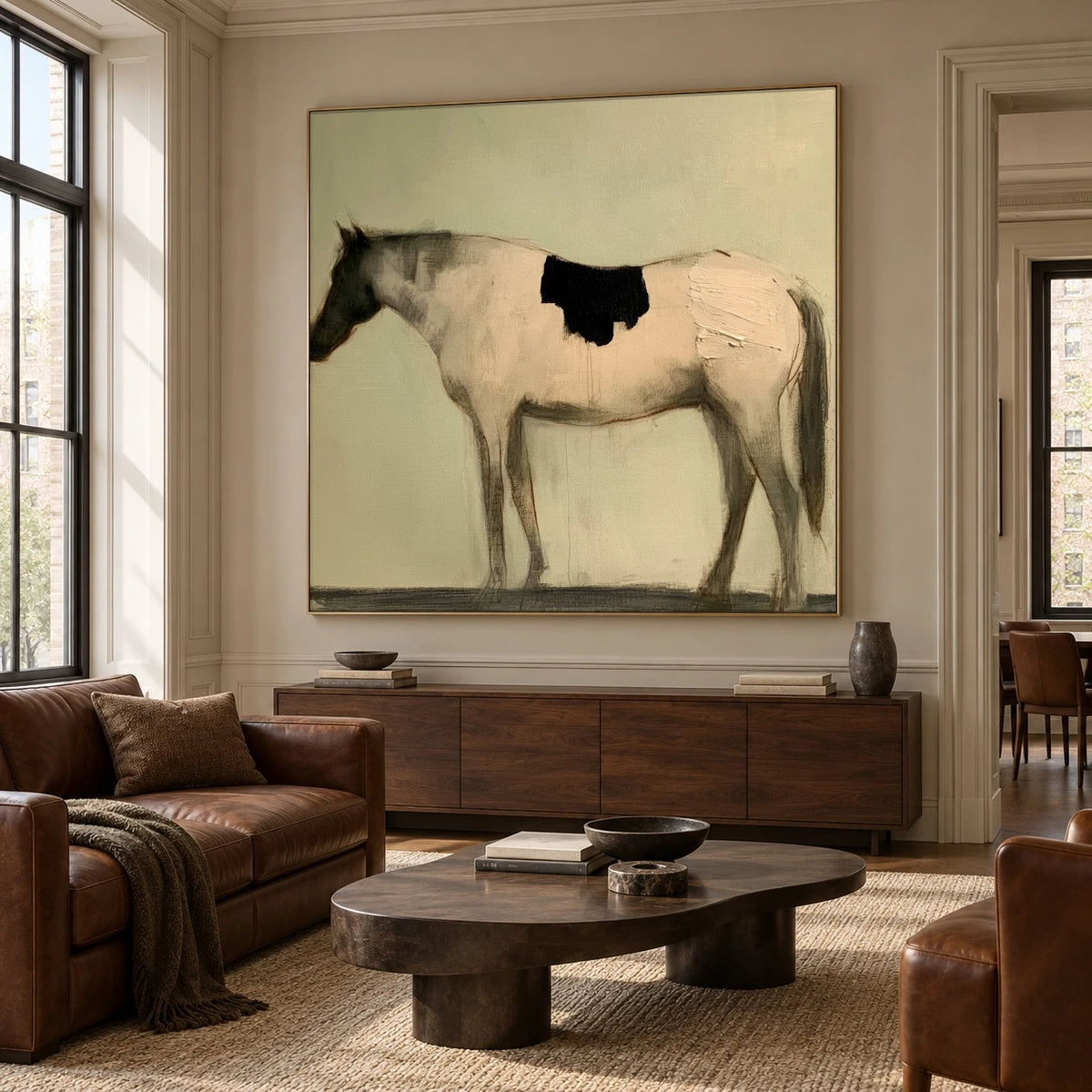 The Quiet Pinto — artwork in an interior setting 6