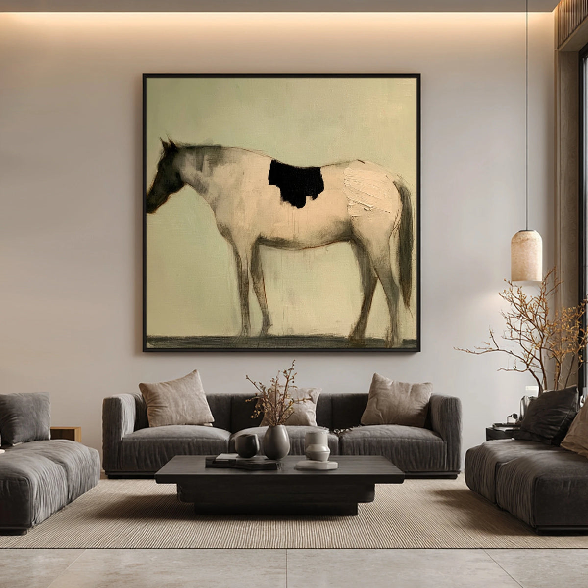 The Quiet Pinto — artwork in an interior setting 8