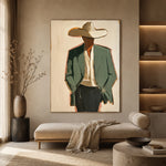The Sage Jacket — artwork in an interior setting 3