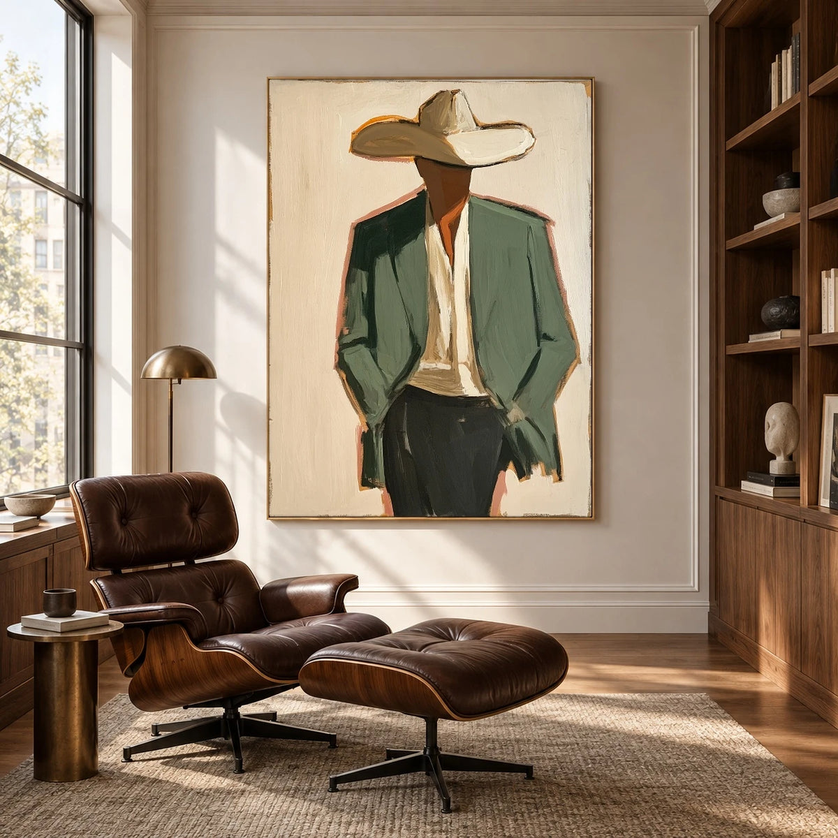 The Sage Jacket — artwork in an interior setting 5