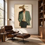 The Sage Jacket — artwork in an interior setting 5