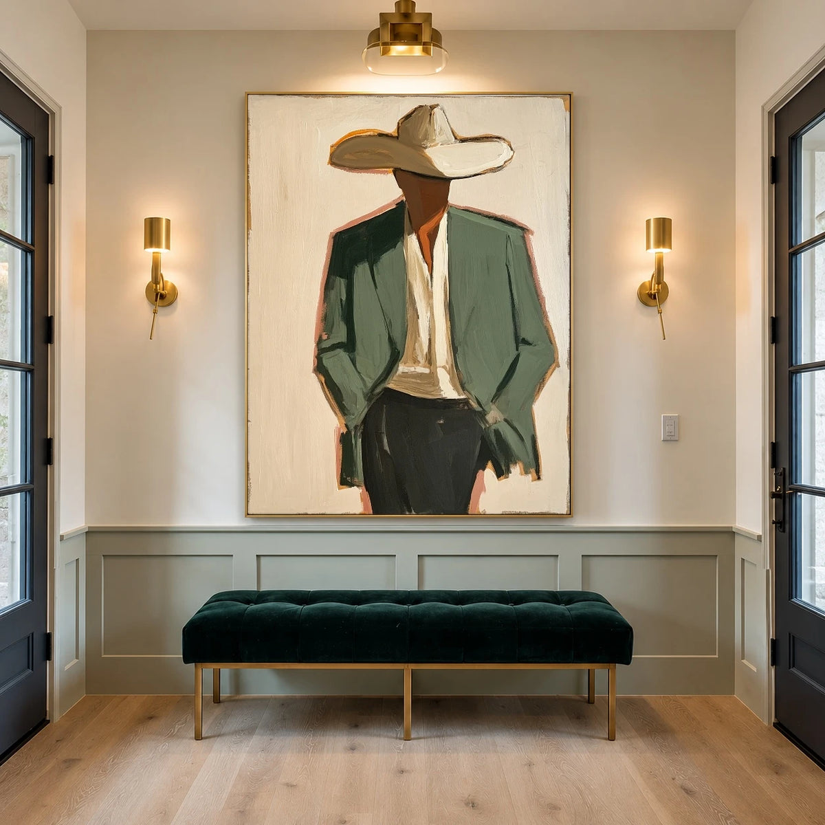 The Sage Jacket — artwork in an interior setting 6