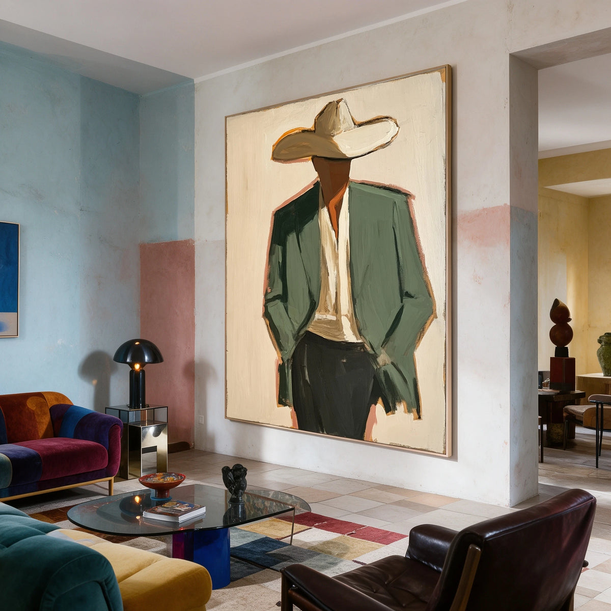 The Sage Jacket — artwork in an interior setting 8