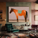 The Sage Saddlecloth — artwork in an interior setting 8