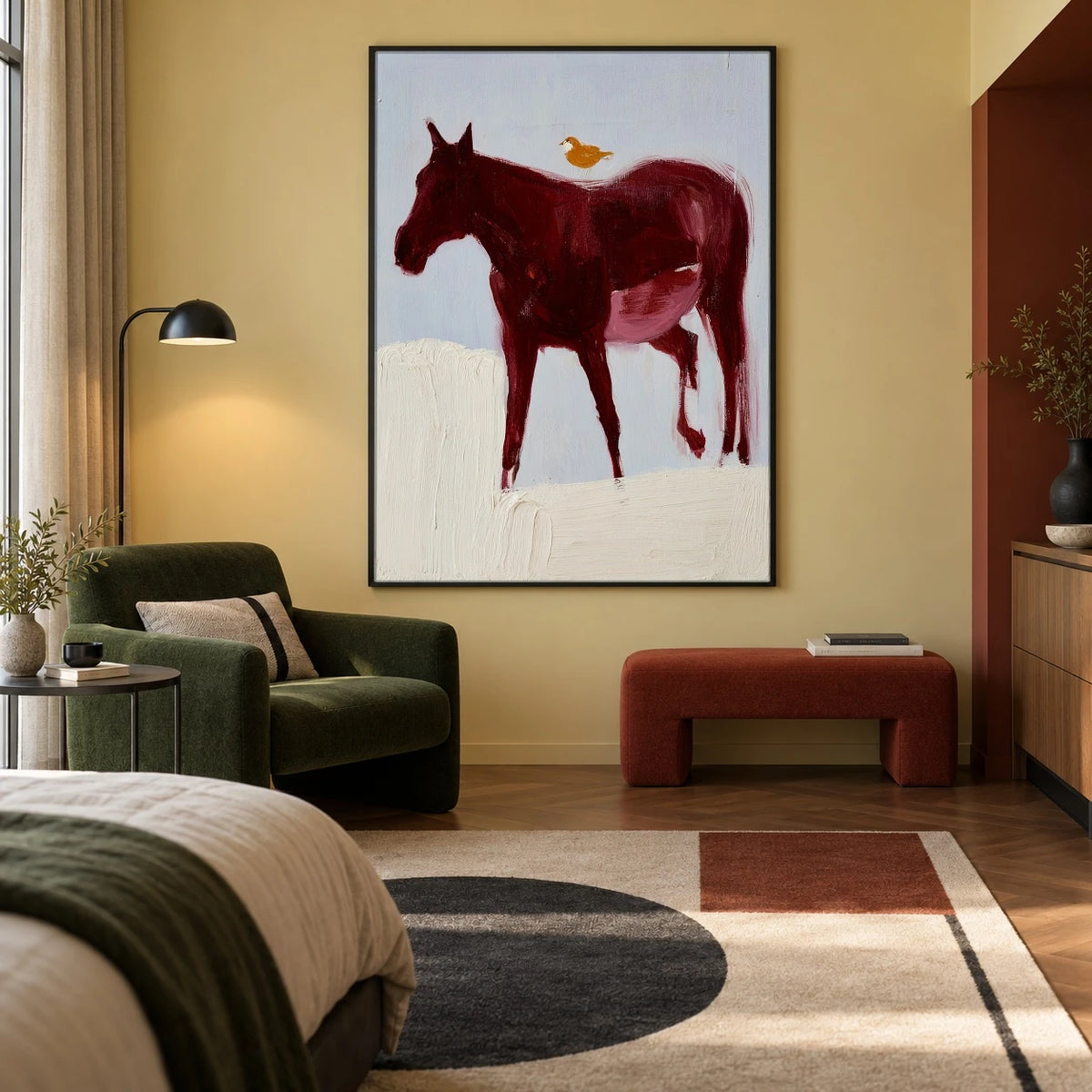 The Smallest Companion — artwork in an interior setting 4