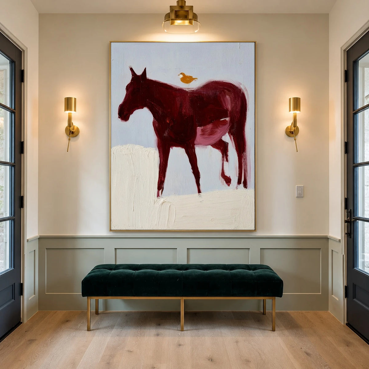 The Smallest Companion — artwork in an interior setting 6