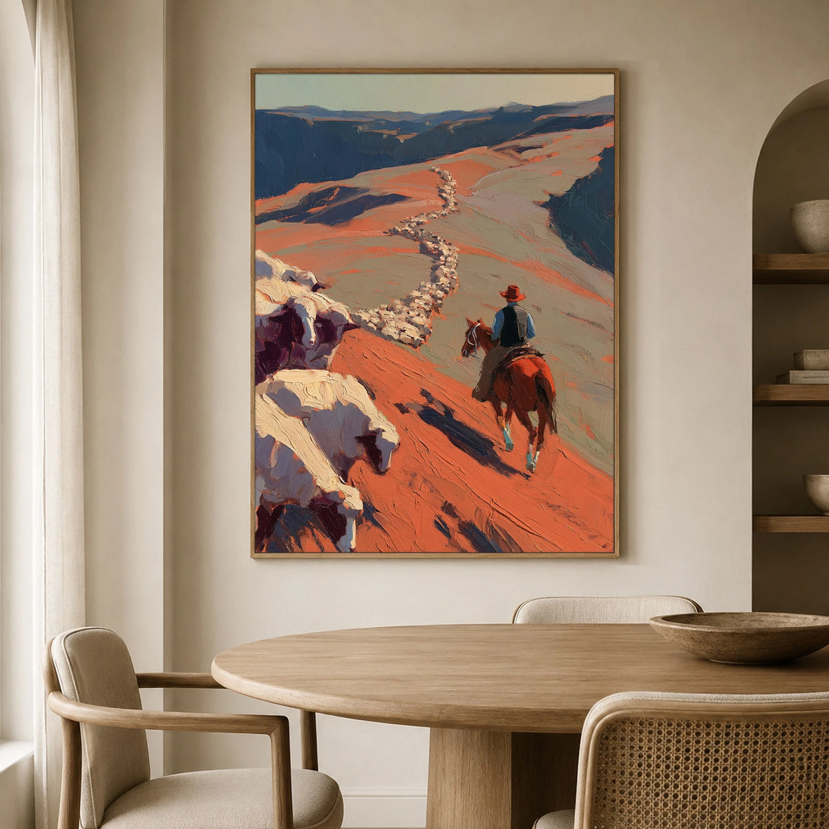 The Valley Leads Home — artwork in an interior setting 3