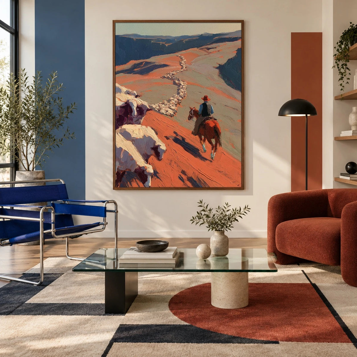 The Valley Leads Home — artwork in an interior setting 4
