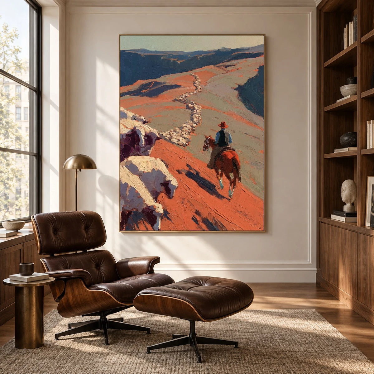 The Valley Leads Home — artwork in an interior setting 5
