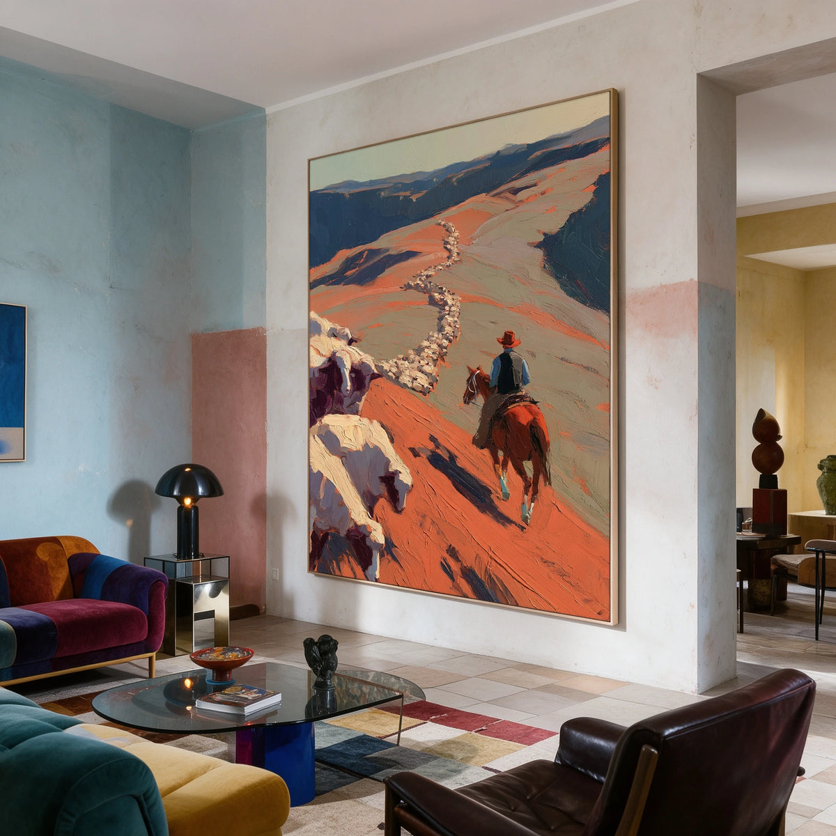 The Valley Leads Home — artwork in an interior setting 8