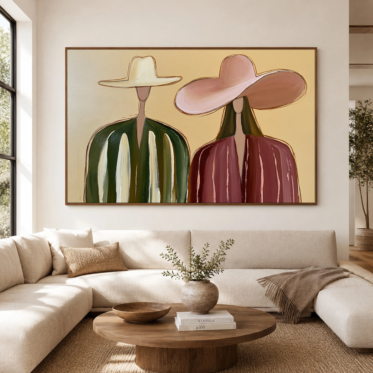 Together in Rosewood — front view in a living space
