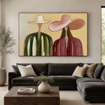 Together in Rosewood — artwork in an interior setting 5