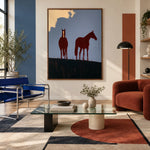 Two Beyond Dusk — artwork in an interior setting 4