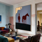 Two Beyond Dusk — artwork in an interior setting 8