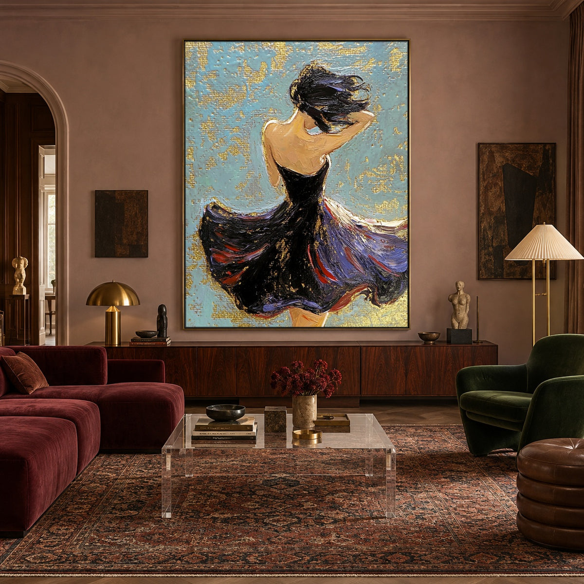 When the Music Stays — front view in a living space