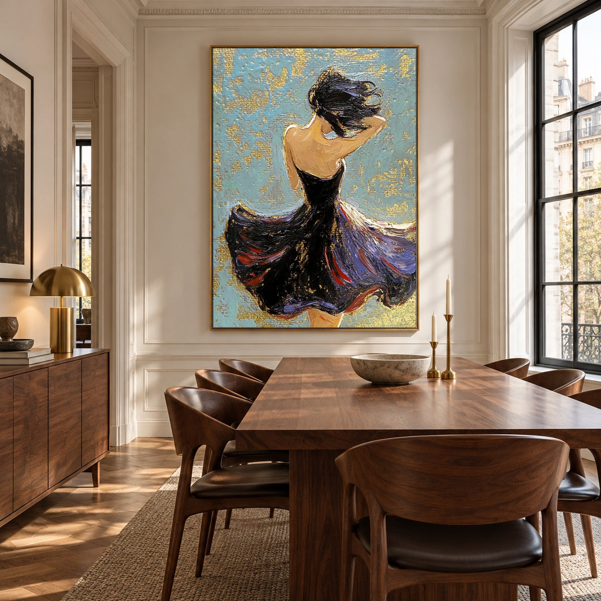 When the Music Stays — artwork in an interior setting 6