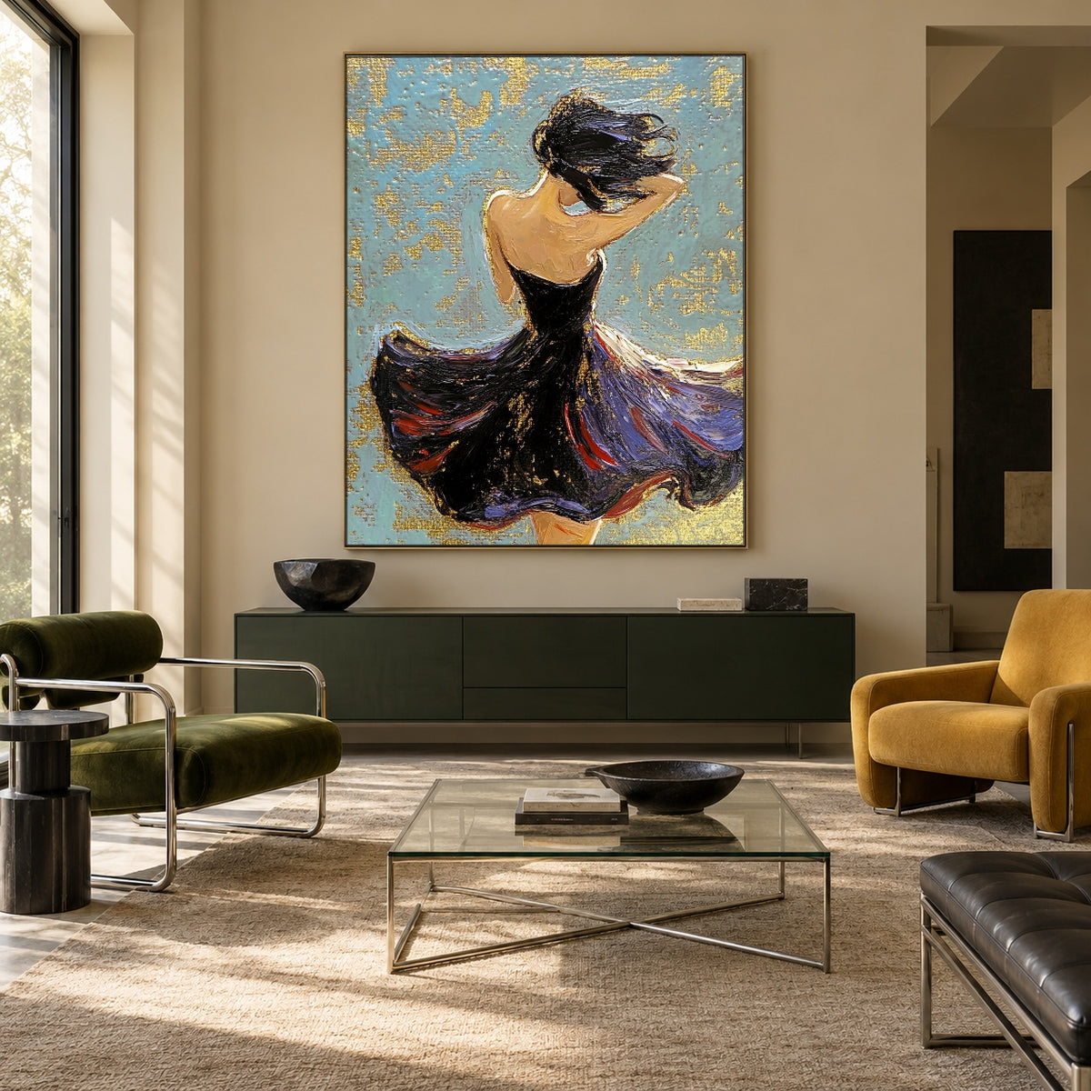 When the Music Stays — artwork in an interior setting 7