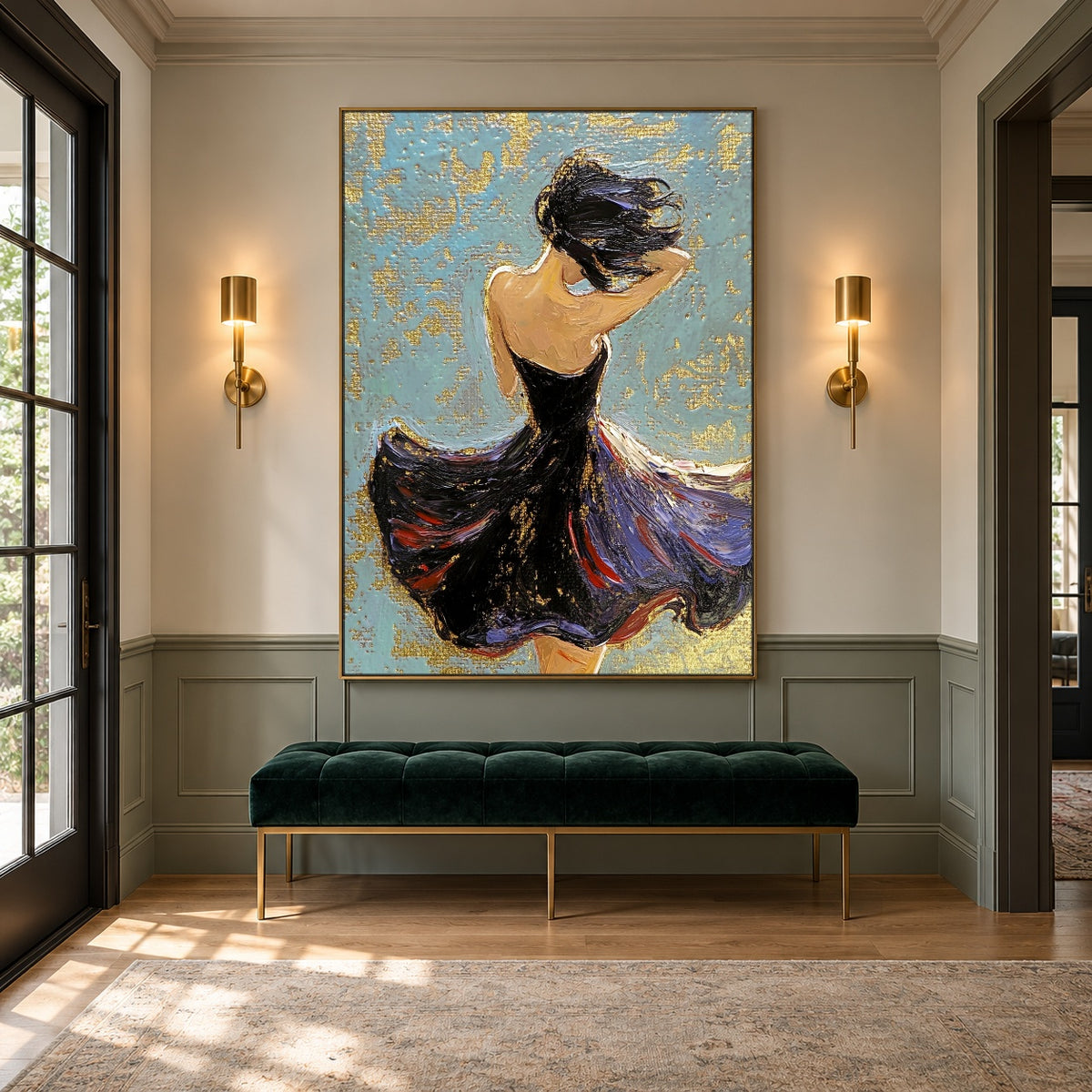 When the Music Stays — artwork in an interior setting 8